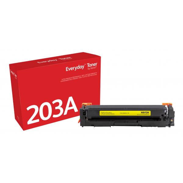 Toner Everyday™ di Xerox Giallo compatibile con HP 203A [CF542A], Capacità standard (TONER YELLOW CARTRIDGE - EQUIVALENT TO HP 203A CANON)