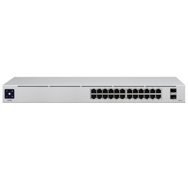 Ubiquiti UniFi USW-24 switch di rete Gestito L2 Gigabit Ethernet [10/100/1000] Argento (UniFi Switch 24)