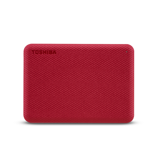 Toshiba Canvio Advance disco rigido esterno 2 TB 2.5 USB tipo A 2.0/3.2 Gen 1 [3.1 Gen 1] Rosso (Toshiba Canvio Advance 2TB red)