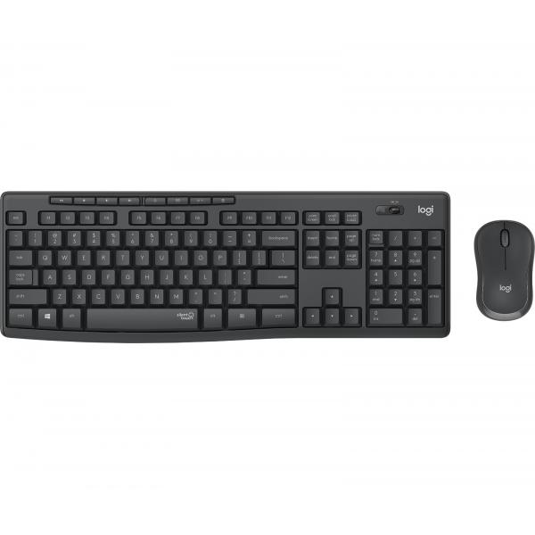 Logitech MK295 Silent (MK295 SILENT WIRELESS COMBO GRAPHITE) - Versione UK