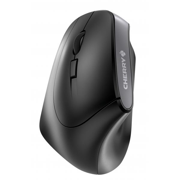 CHERRY MW 4500 mouse Ufficio Mancino RF Wireless Ottico 1200 DPI (CHERRY Mouse MW 4500 [LEFT] Wireless Ergonomic Vertical 45? Design, Vertical, f?r Linksh?nder)