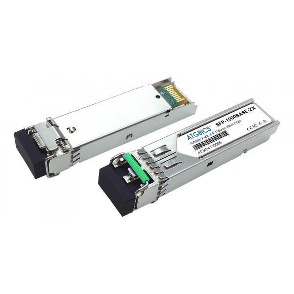 ATGBICS 10053H-C modulo del ricetrasmettitore di rete Fibra ottica 1000 Mbit/s SFP 1550 nm (Extreme Enterasys compatible Transceiver SFP 1000Base-ZX [1550nm, SMF, 80km, LC, DOM, Ind Temp])