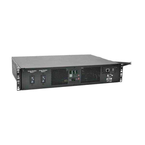 Tripp Lite PDUMH32HVATNET unità di distribuzione dell'energia [PDU] 18 presa[e] AC 2U Nero (7.7kw single-phase switched automatic transfer switch pdu, two 200-240v iec309 32a PDUMH32HVATNET)