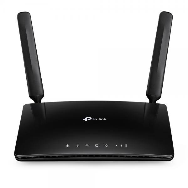 TP-Link TL-MR6500v router wireless Fast Ethernet Banda singola [2.4 GHz] 4G Nero (TP-LINK 300MBPS WLESS N 4G LTE TELE ROUT)