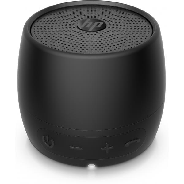 HP Black Bluetooth Speaker 360 (Bluetooth Speaker 360 Black - Black Bluetooth Speaker 360, - Black Bluetooth Speaker 360, Wired & Wireless, Mono portable speaker, Black, - Warranty: 6M)