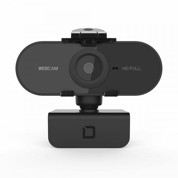 DICOTA D31841 webcam 1920 x 1080 Pixel USB 2.0 Nero (WEBCAM PRO PLUS FULL HD - )