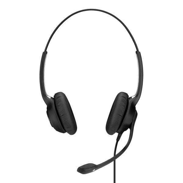 EPOS IMPACT SC 260 Auricolare Cablato A Padiglione Ufficio Nero (IMPACT SC 260 BINAURAL ED WIRED - F/WIDEBAND/NARROWBAND TELEPHONES)