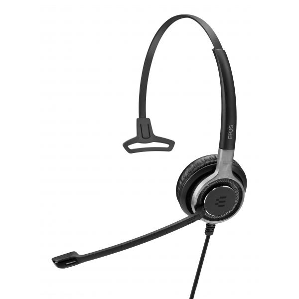 EPOS IMPACT SC 630 Auricolare Cablato A Padiglione Musica e Chiamate Nero, Argento (EPOS SC630 MON)