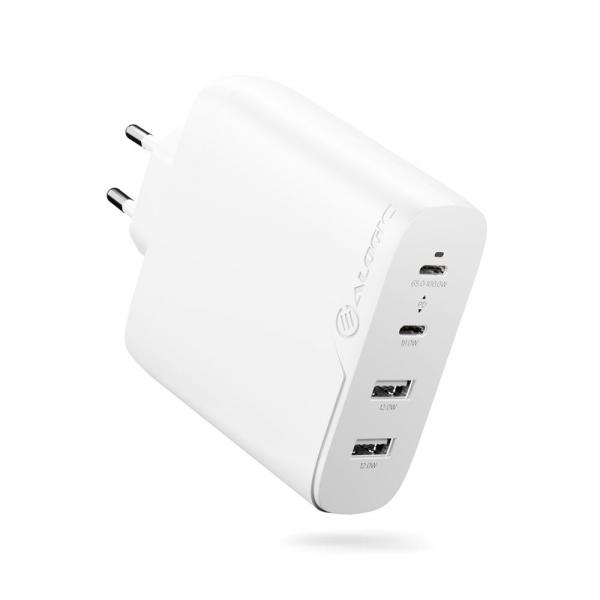 ALOGIC 4X100 Universale Bianco USB Interno (ALOGIC 4X100 RAPID POWER 4 PORT - USB-C[MAX. 100W] +USB-C[MAX. 18])