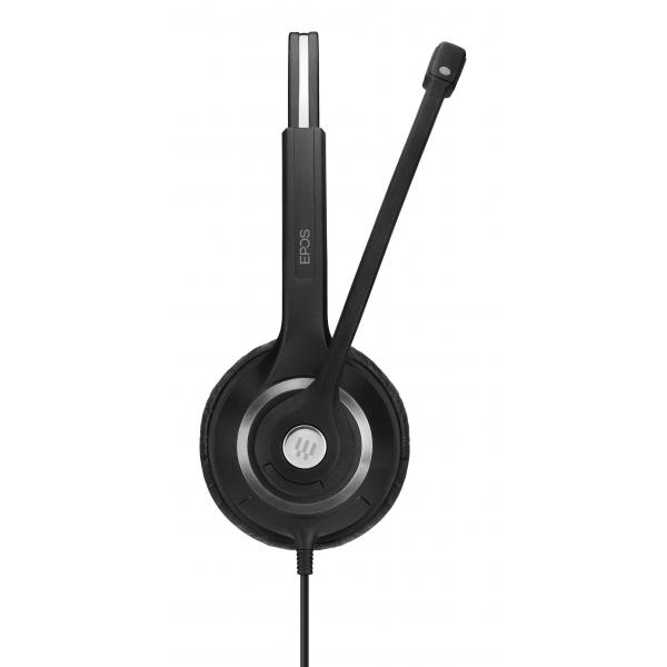 EPOS IMPACT SC 230 Auricolare Cablato A Padiglione Ufficio Nero, Argento (EPOS)