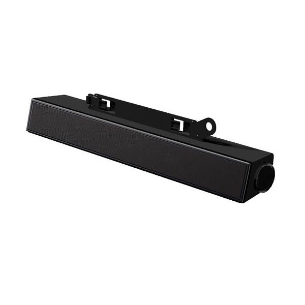 DELL AX510 Nero 2.0 canali 10 W (External Soundbar Black - AX510, 1.0 channels, 10 W, - Black, PC, Wired, DC12V +/-5%, 1.0A - Warranty: 12M)