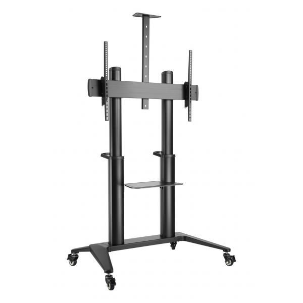Vivolink VLFS70120 Supporto TV a parete 3,05 m [120] Nero (Mobile Stand Trolley black - VESA 1000x600 . - Warranty: 144M)