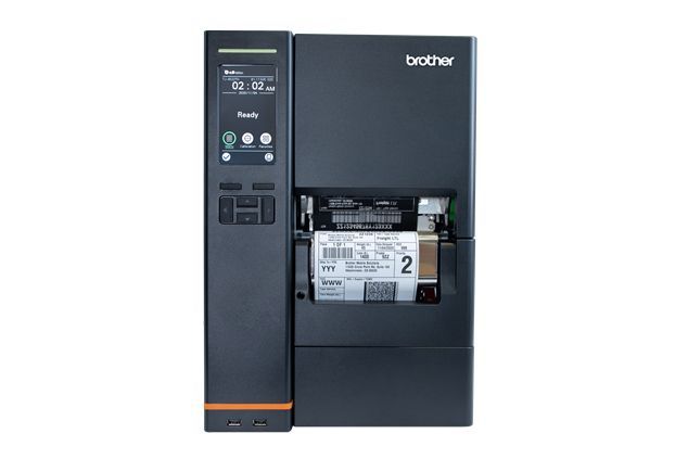 Brother TJ4422TN stampante per etichette [CD] Linea termica 203 x 203 DPI Cablato Collegamento ethernet LAN (TJ4422TNZ1 4IN INDUSTRIAL LABEL - PRINTER 203DPI TT TOUCH PANEL)