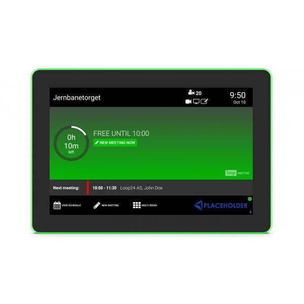 Loop24 LM-1052T 25,6 cm [10.1] 1280 x 800 Pixel LED 802.11a, 802.11b, 802.11g Nero Policarbonato [PC] Bluetooth (LoopMeeting, 10,1 LM-1056T - LED,POE,Touch 10,1 - LM-1056T-LED, POE, Touch, 25.6 cm [1