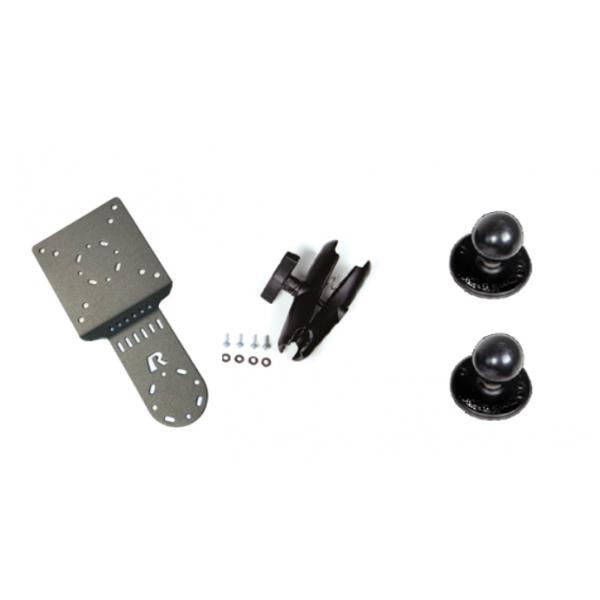Honeywell RT10-2012BRKTKIT kit di fissaggio Nero (RAM MOUNT KIT ROUND BASE - MEDIUM ARM 8.5IN/215MM)