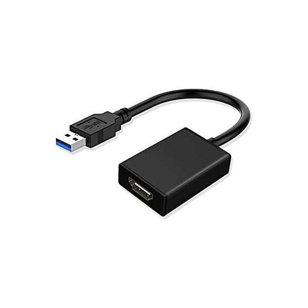 Microconnect MC-USB3.0HDMI cavo e adattatore video 0,15 m HDMI tipo A [Standard] Nero (USB 3.0 to HDMI graphic - adapter Supports Windows / - MacOS Max. Resolution 1920*1080p@60Hz, Black - Warranty: