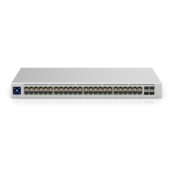 Ubiquiti UniFi USW-48 switch di rete Gestito L2 Gigabit Ethernet [10/100/1000] Argento (Ubiquiti - UniFi 48Port Gigabit Switch with SFP,)