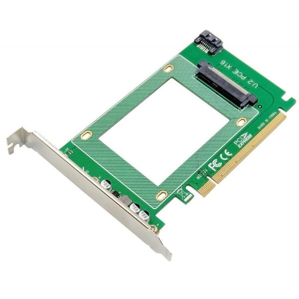 ProXtend PX-SA-10147 scheda di interfaccia e adattatore Interno U.2 (PCIe X16 U.2 SFF8639 SSD - Adapter Card - Warranty: 36M)
