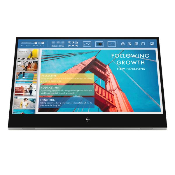 HP E-Series E14 G4 Portable Monitor (E-Series E14 G4 35.6 cm [14] - 1920 x 1080 pixels Full HD - LED White HP E-Series E14 G4, 35.6 cm [14], 1920 x 1080 pixels, Full HD, LED, - Warranty: 12M)
