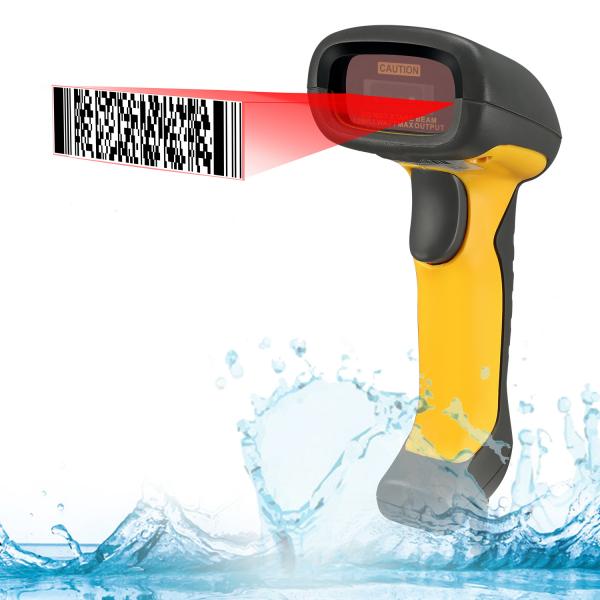 Adesso NuScan 5200TU Lettore di codici a barre portatile 1D/2D CMOS Giallo (ANTIMICROBIAL WATERPROOF IND 2D - BARCODE SCAN. USB NUSCAN 5200TU)