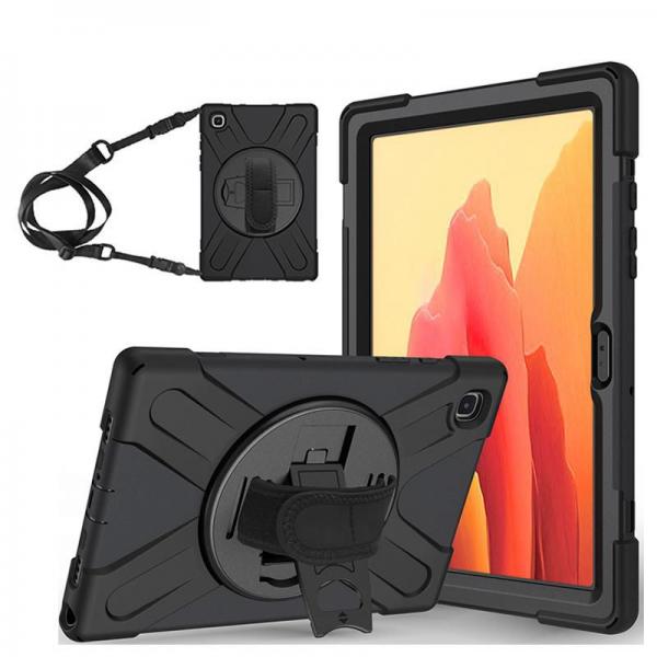 eSTUFF ES681851-BULK custodia per tablet Nero (Galaxy Tab A7 10.4 AUSTIN - Defender without built-in - screen protector. Black - Warranty: 24M)