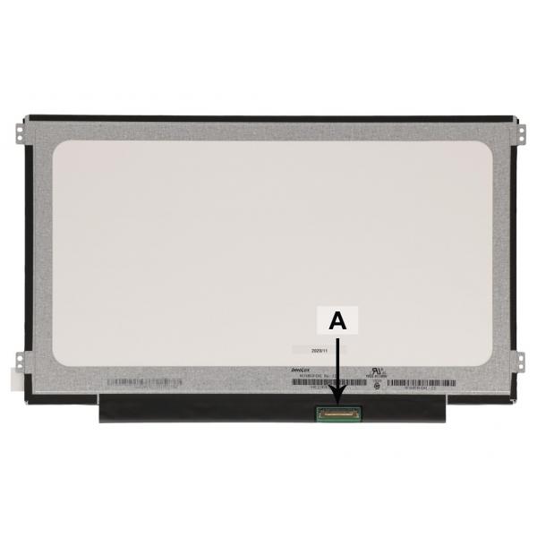 2-Power 2P-NV116WHM-N41 ricambio per laptop Display (11.6 HD IPS Matte with Left/Right Lugs)