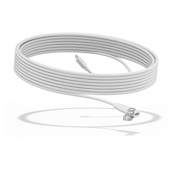 Logitech 952-000047 sistema di conferenza (Logitech Rally Mic Pod Extension Cable 10m)