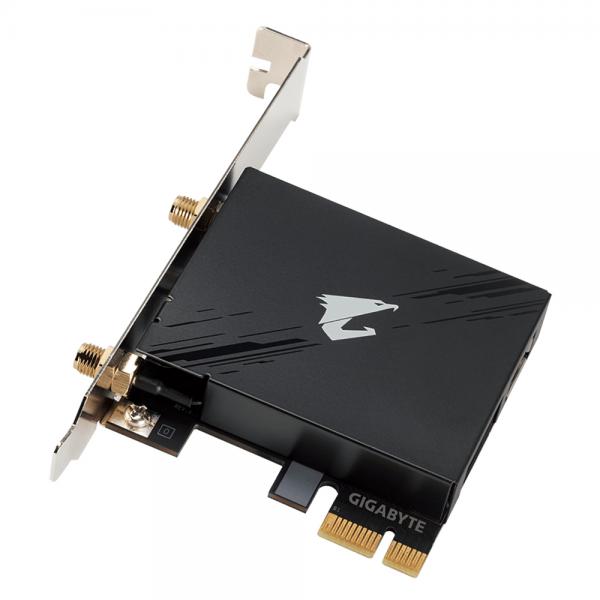 GIGABYTE GC-WBAX210 scheda di rete e adattatore Interno WLAN / Bluetooth 2400 Mbit/s (GIGA GC-WBAX210 Wi-Fi 6E & Bluetooth 5.2 [PCIe x1] Retail)