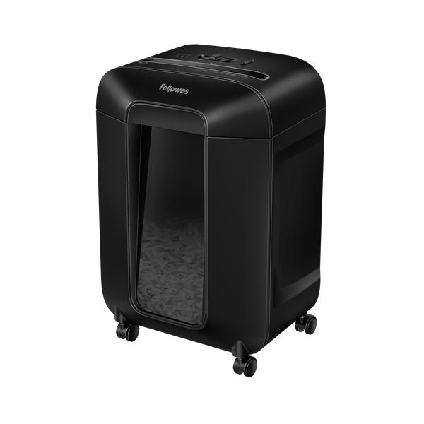 Fellowes LX Series lowes Powershred LX85 distruggi documenti Triturazione incrociata 75 dB 22,4 cm Nero (Powershred LX85 Shredder [Cross Cut] 230v UK)