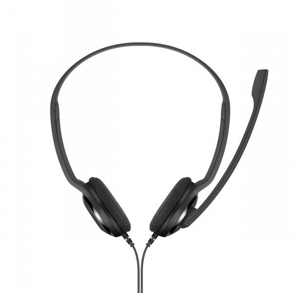 Sennheiser PC 8 USB Auricolare Cablato A Padiglione Ufficio Nero (PC 8 USB, Uni-directional - 2m - Warranty: 24M)