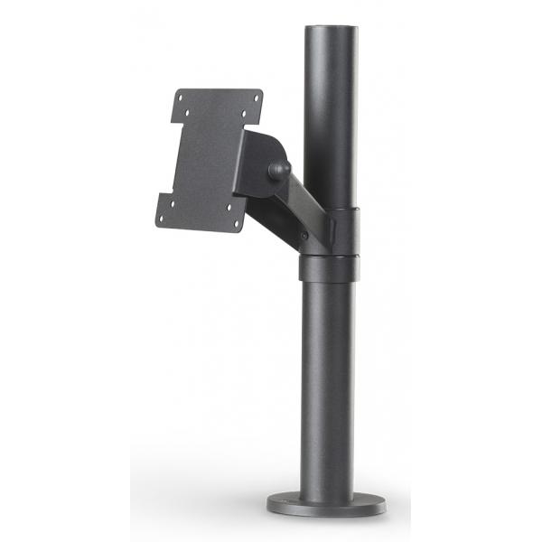 Ergonomic Solutions SpacePole POS SPV1101-FX-02 accessorio di sistema POS Nero Metallo 75 x 75 mm 100 x 100 mm (New VESA 75/100 Pole Mount - - BLACK - Warranty: 60M)
