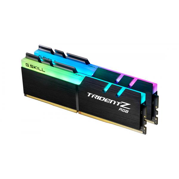 G.Skill Trident Z RGB F4-3600C18D-32GTZR memoria 32 GB 2 x 16 GB DDR4 288-pin DIMM (G.Skill DDR4 32GB PC 3600 CL18 KIT [2x16GB] 32GTZR Tri/RGB)
