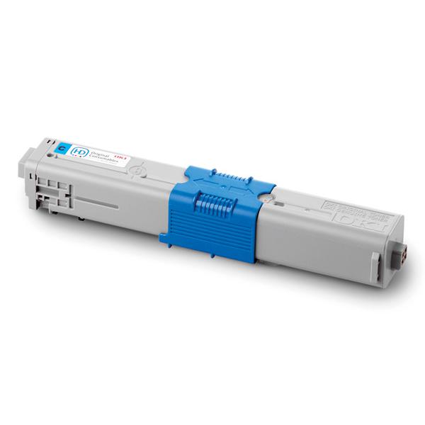 OKI 44469706 cartuccia toner 1 pz Originale Ciano (OKI TONER C310/330/510/530 CYAN [2K])