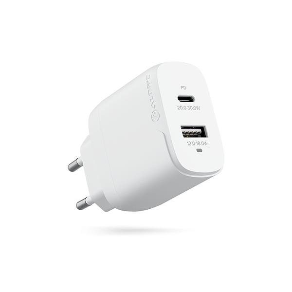 ALOGIC WCG2X32-EU Caricabatterie per dispositivi mobili Smartphone Bianco AC Interno (WCG2X32-EU)