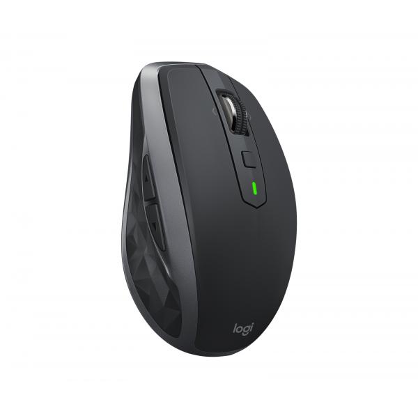 Logitech MX Anywhere 2S mouse Ufficio Mano destra RF senza fili + Bluetooth Laser 4000 DPI (MX Anywhere 2S Wireless - Mobile Mouse - GRAPHITE - - EMEA - Warranty: 24M)