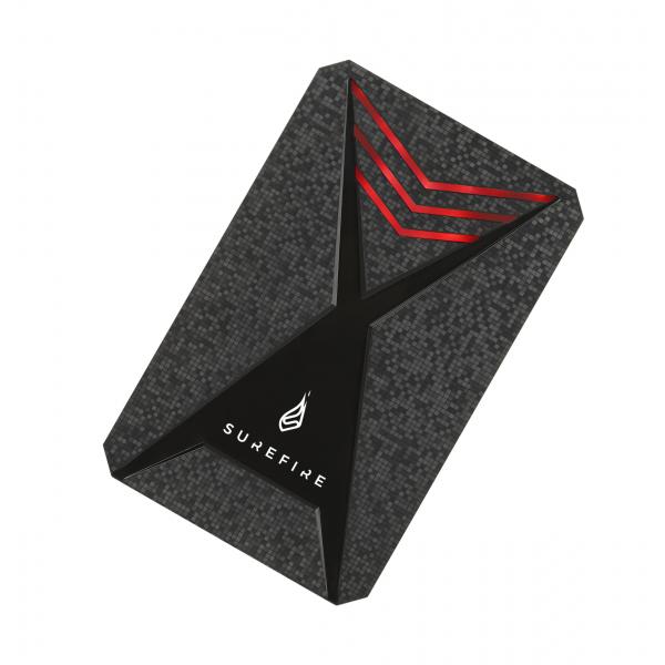 SureFire 2.5 Gaming Bunker SSD USB 3.2 Gen 1 512GB Black