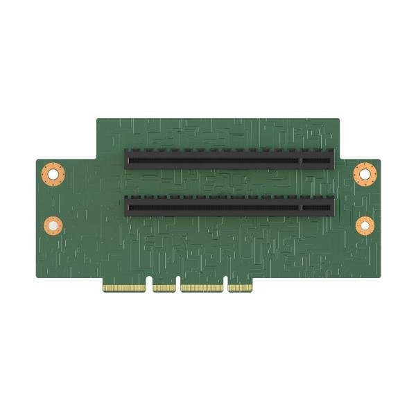 Intel CYP2URISER3STD scheda di interfaccia e adattatore Interno PCIe (Intel Riser Karte f?r 2HE M50CYP Systeme Slot#3, 2x PCIe)