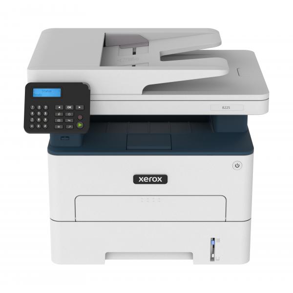 Xerox B225 A4 34 ppm Copia/Stampa/Scansione wireless con stampa fronte/retro PS3 PCL5e/6 ADF 2 vassoi Totale 251 fogli (Xerox B225 A4 34 ppm Copia/Stampa/Scansione fronte/retro wireless PS3 PCL5e/6 A