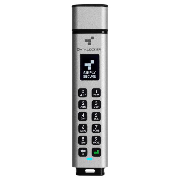 DataLocker Sentry K350 unità flash USB 16 GB USB tipo A 3.2 Gen 1 [3.1 Gen 1] Argento (Sentry K350 FIPS Secure USB 3.1 Gen 1 Keypad Flash Drive 256-BIT AES 16GB)