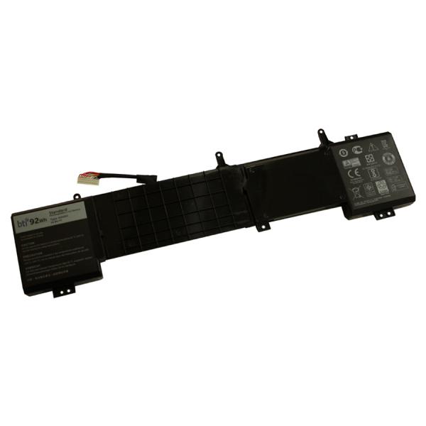 BTI 6JHDV Batteria (BTI 92Wh 8 cell 6JHDV compatible battery for DELL ALIENWARE ALW17ER-4838 SERIES ALIENWARE ALW17ER-4738 ALIENWARE ALW17ED-4838)