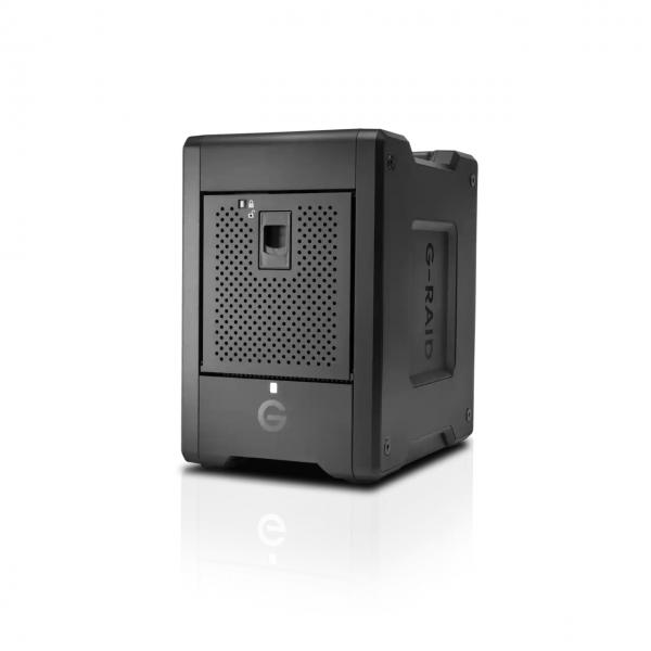 SanDisk G-RAID SHUTTLE 4 array di dischi 48 TB Desktop Nero (SanDisk Professional G-RAID SHUTTLE 4)