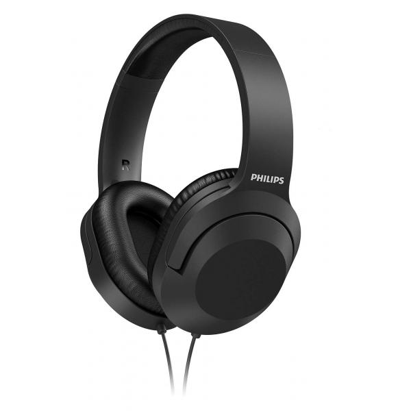 Philips TAH2005BK/00 cuffia e auricolare Cuffie Cablato A Padiglione Musica/Giornaliera Nero (Headphones/Headset Wired - Head-Band Music Black - Warranty: 12M)