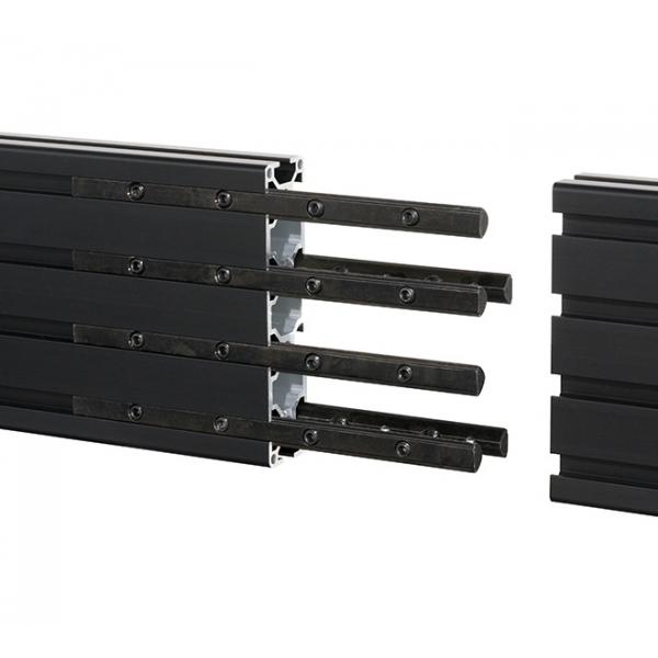 B-Tech BT8390-EXT/B accessorio per il supporto per pannelli segnaletici Guida di supporto (Joining Kit for Extending - BT8390 - Black)