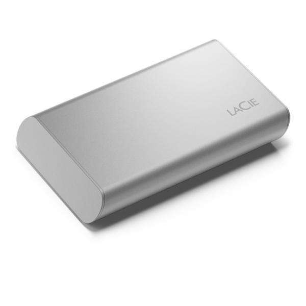 LaCie STKS500400 unità esterna a stato solido 500 GB USB tipo-C Argento (LACIE PORTABLE SSD 500GB 2.5IN - USB3.1 TYPE-C)