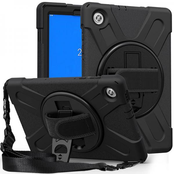 eSTUFF ES681900-BULK custodia per tablet Nero (Lenovo TAB M10 HD 2nd Gen - [TB-X306X] AUSTIN Defender - without built-in screen protector. Black - Warranty: 24M)
