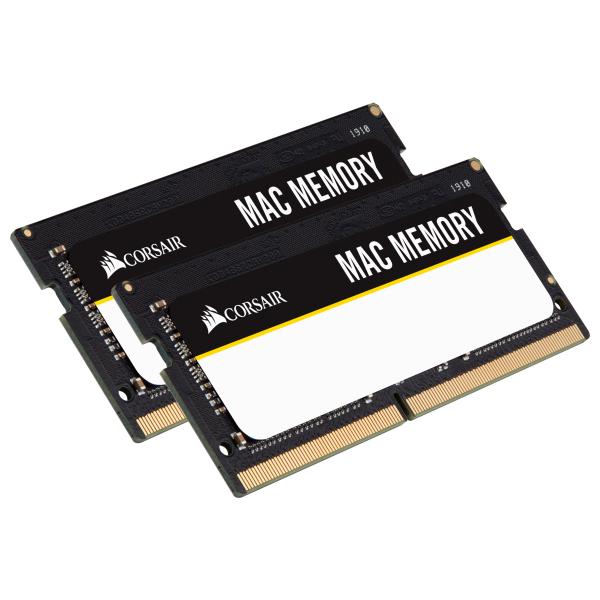 Corsair CMSA32GX4M2A2666C18 memoria 32 GB 2 x 16 GB DDR4 288-pin DIMM (CORSAIR Mac Memory - 32 GB: 2x16GB - D)