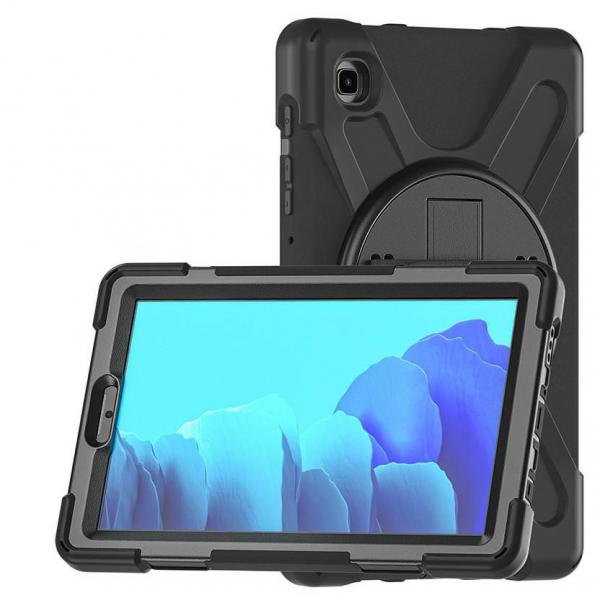 eSTUFF ES681852-BULK custodia per tablet Nero (Galaxy Tab A7 Lite AUSTIN - Defender without built-in - screen protector. Black - Warranty: 24M)