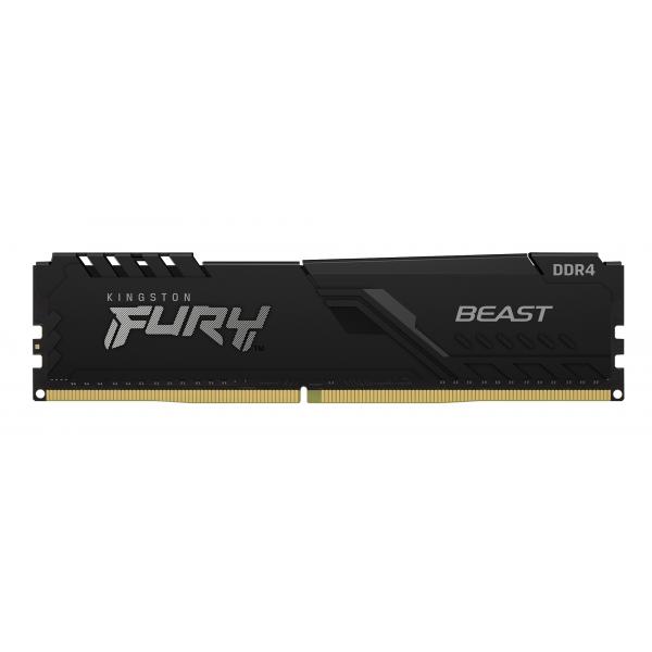 Kingston Technology FURY Beast 8GB 3600MT/s DDR4 CL17 DIMM Black (Kingston FURY Beast - 8GB - DDR4 - 360)