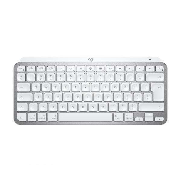 Logitech Master 920-010526 tastiera Ufficio Bluetooth QWERTY US International Grigio (Logitech MX Keys Mini - tastatur - ble)