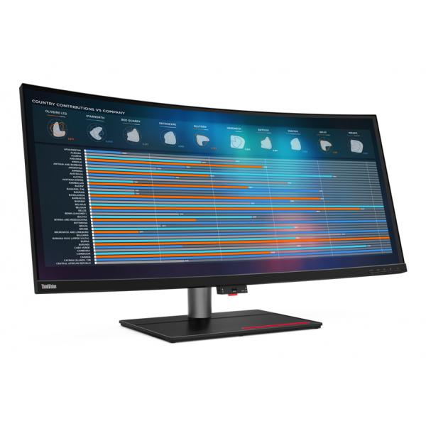 Lenovo ThinkVision P40w-20 Monitor PC 100,8 cm [39.7] 5120 x 2160 Pixel 5K Ultra HD LED Nero (Lenovo ThinkVision P40w-20 - WLED 39.7)